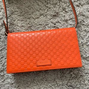 Authentic GUCCI USED W/ dust bag & and inserts